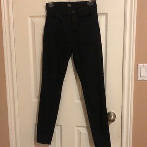 Black high rise BDG jeans